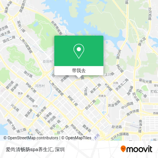 爱尚清畅肠spa养生汇地图