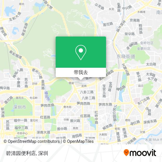 碧清园便利店地图