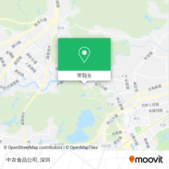中农食品公司地图