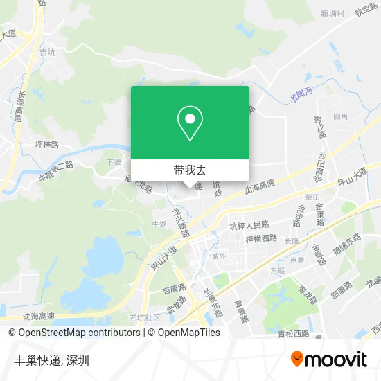 丰巢快递地图