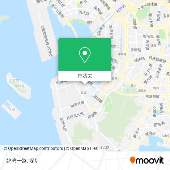 妈湾一路地图
