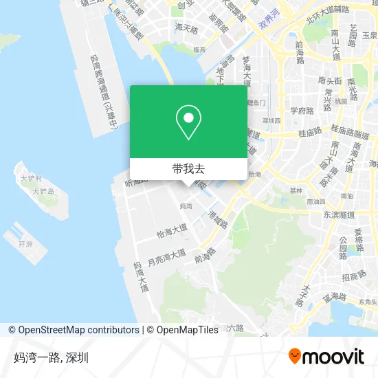 妈湾一路地图
