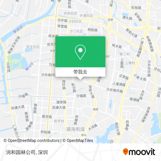 润和园林公司地图