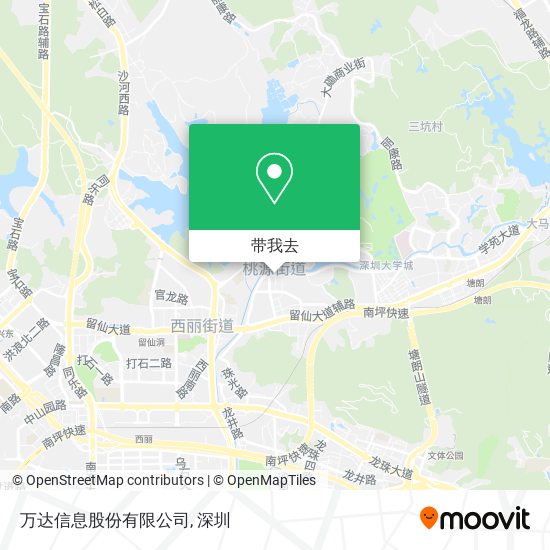 万达信息股份有限公司地图