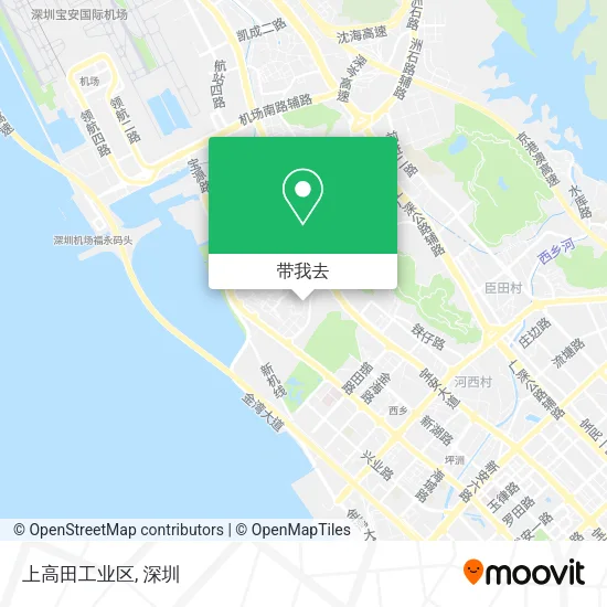 上高田工业区地图