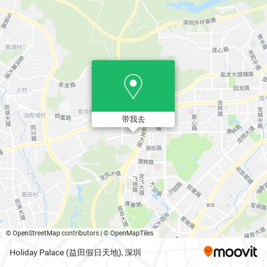 Holiday Palace (益田假日天地)地图