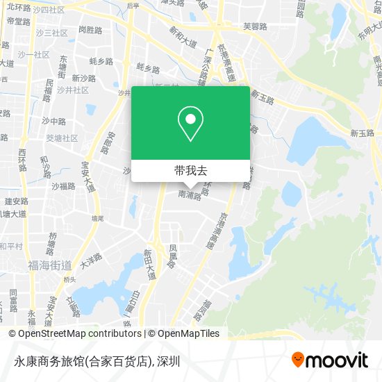 永康商务旅馆(合家百货店)地图