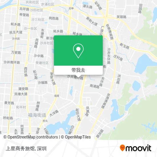 上星商务旅馆地图