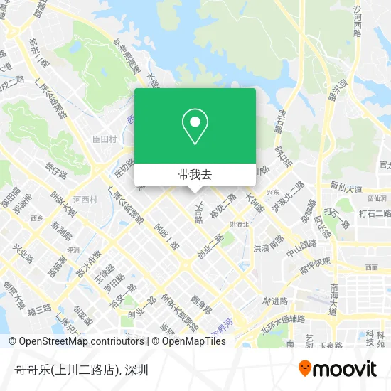 哥哥乐(上川二路店)地图