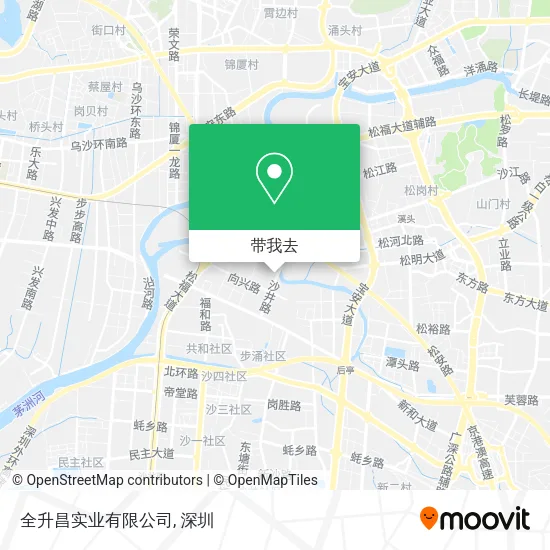 全升昌实业有限公司地图
