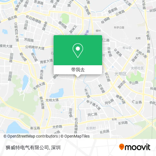 狮威特电气有限公司地图