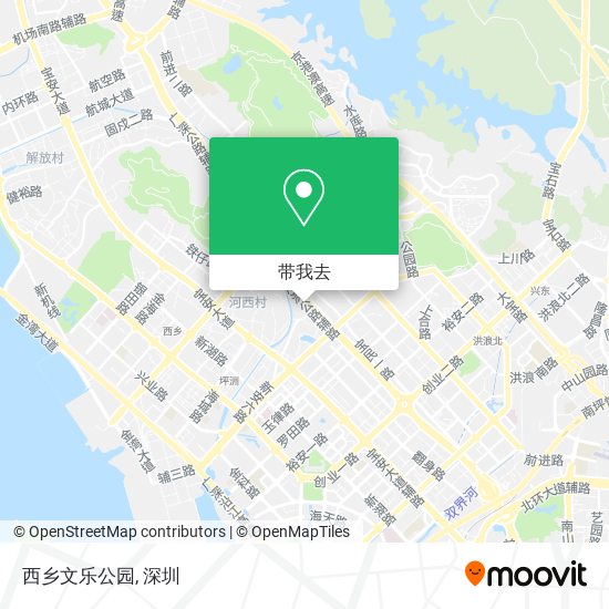 西乡文乐公园地图