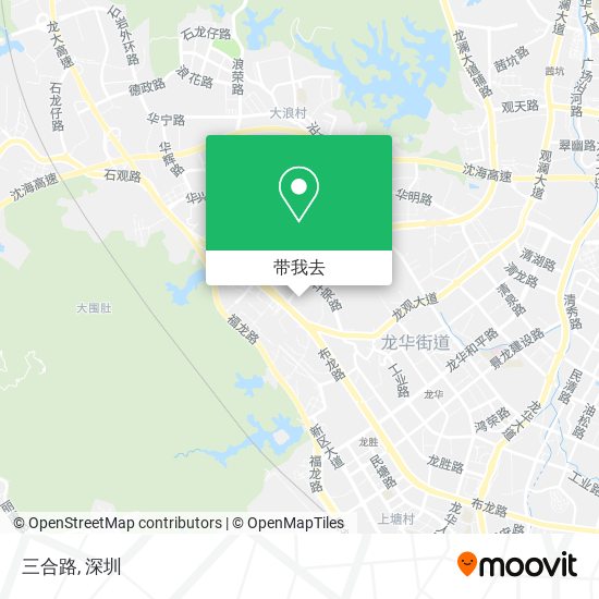 三合路地图