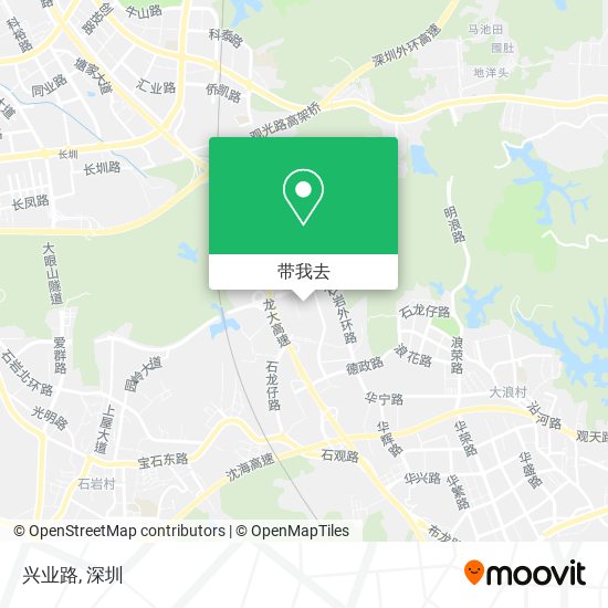 兴业路地图