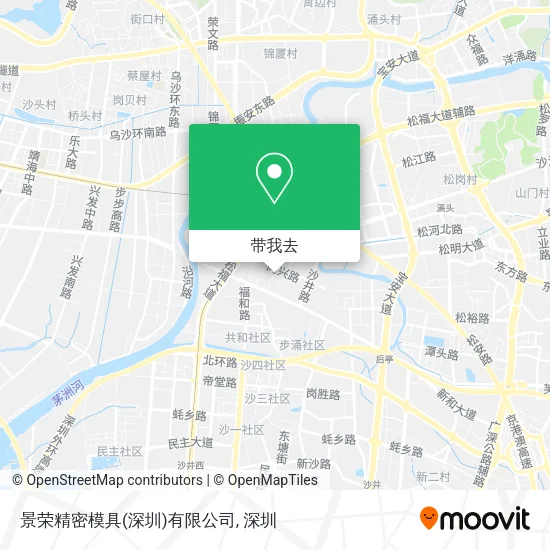 景荣精密模具(深圳)有限公司地图