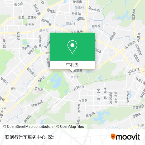 联润行汽车服务中心地图