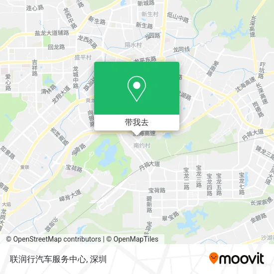 联润行汽车服务中心地图