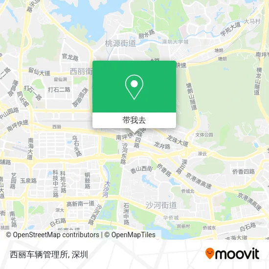 西丽车辆管理所地图