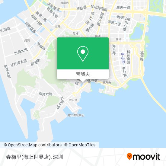 春梅里(海上世界店)地图