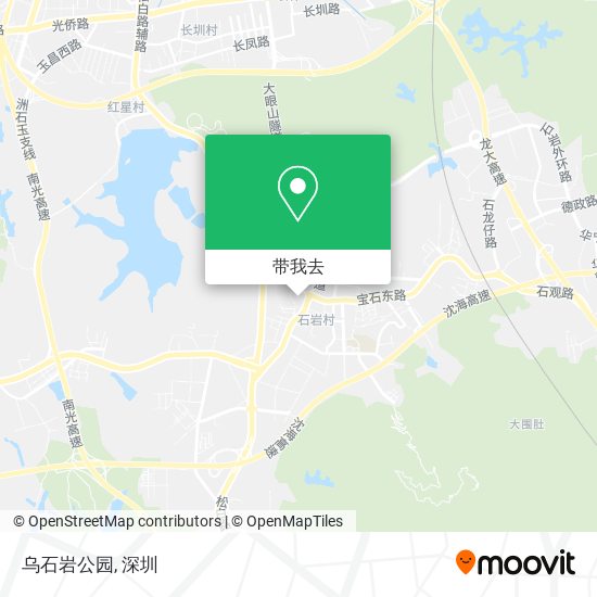 乌石岩公园地图