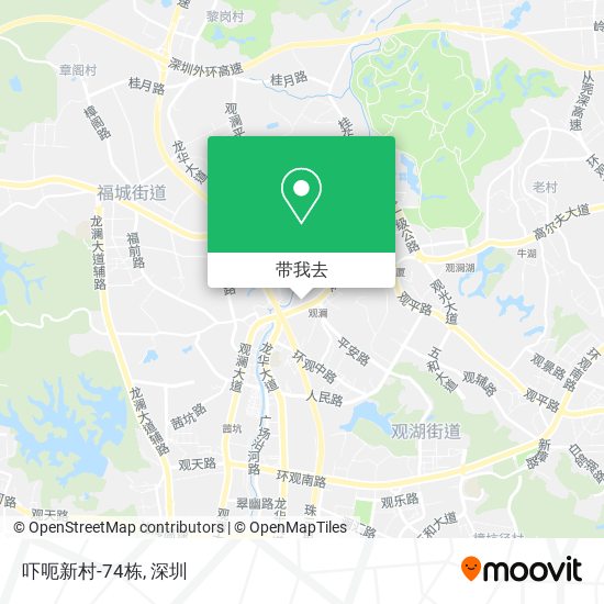 吓呃新村-74栋地图