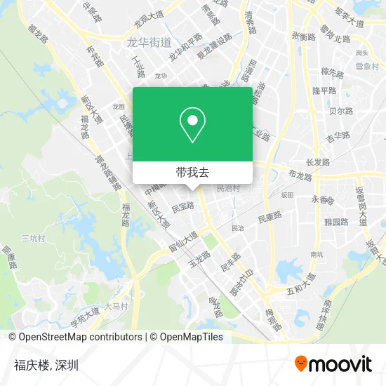 福庆楼地图