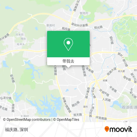 福庆路地图