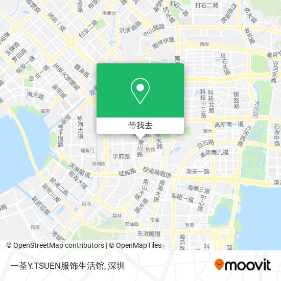 一荃Y.TSUEN服饰生活馆地图