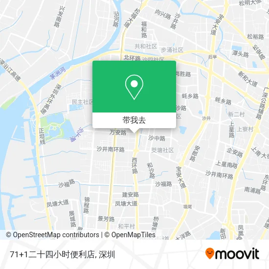 71+1二十四小时便利店地图