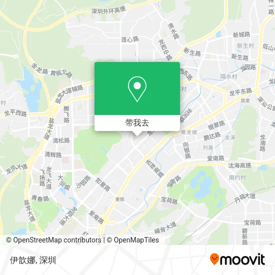 伊歆娜地图