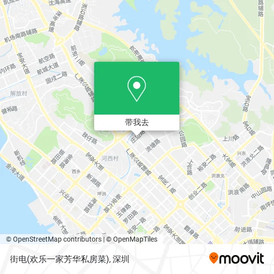 街电(欢乐一家芳华私房菜)地图