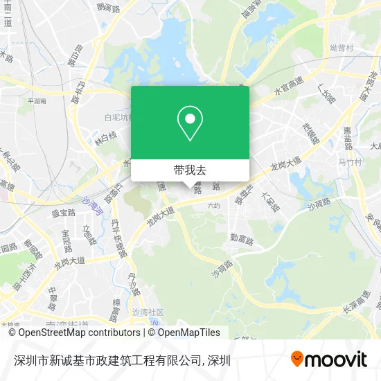 深圳市新诚基市政建筑工程有限公司地图