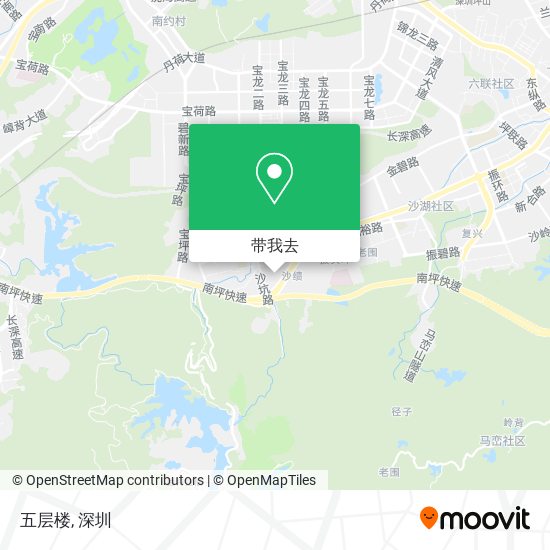 五层楼地图