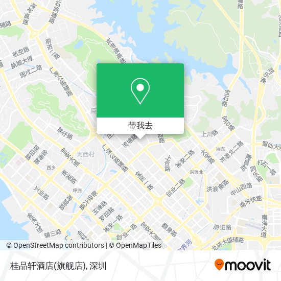 桂品轩酒店(旗舰店)地图