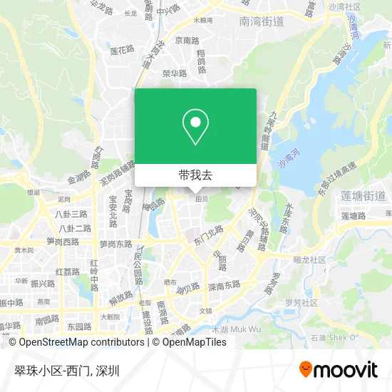 翠珠小区-西门地图