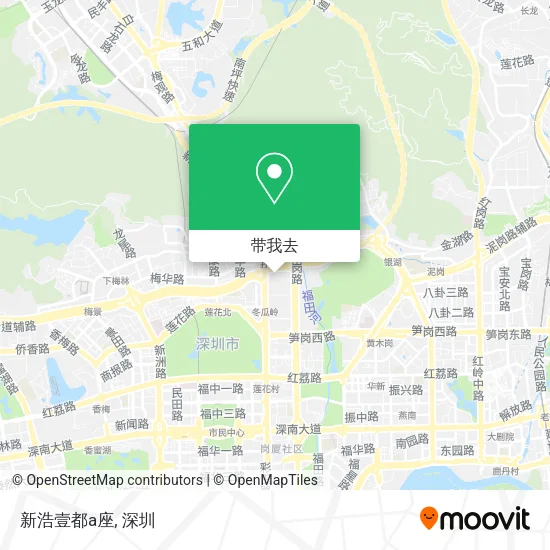 新浩壹都a座地图