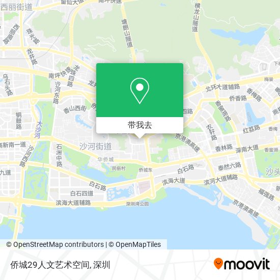 侨城29人文艺术空间地图
