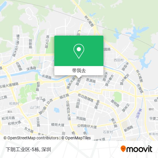 下朗工业区-5栋地图