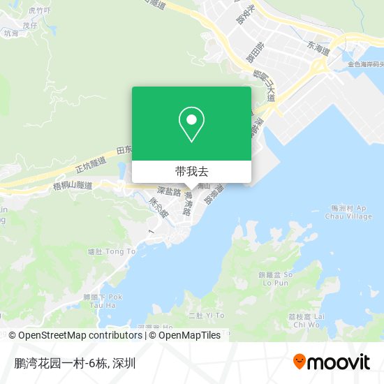 鹏湾花园一村-6栋地图