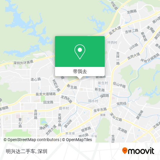 明兴达二手车地图
