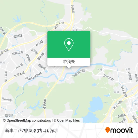 新丰二路/曾屋路(路口)地图
