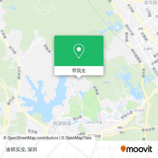 迪祺实业地图