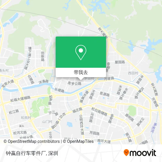 钟蠃自行车零件厂地图