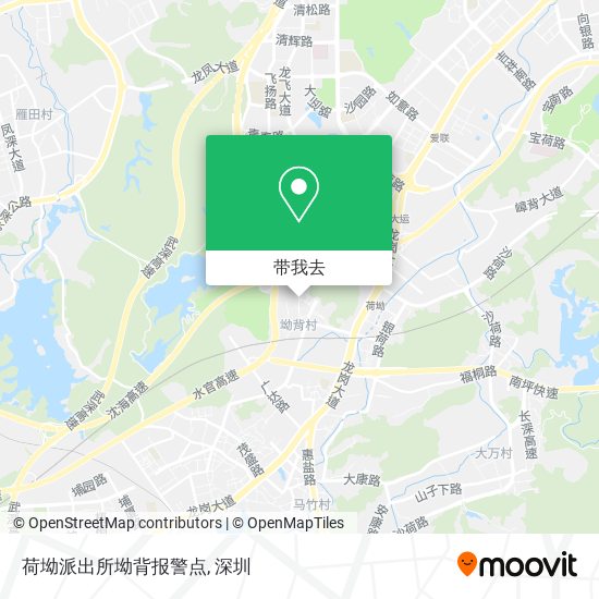 荷坳派出所坳背报警点地图