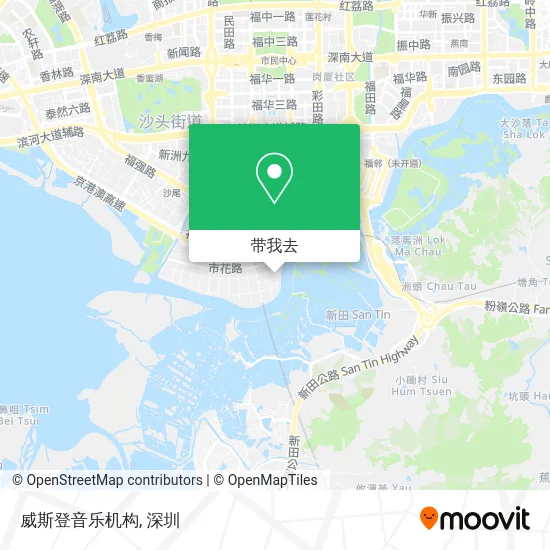 威斯登音乐机构地图