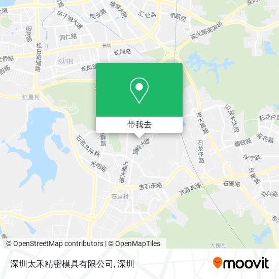 深圳太禾精密模具有限公司地图