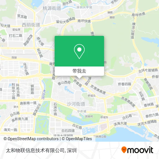 太和物联信息技术有限公司地图