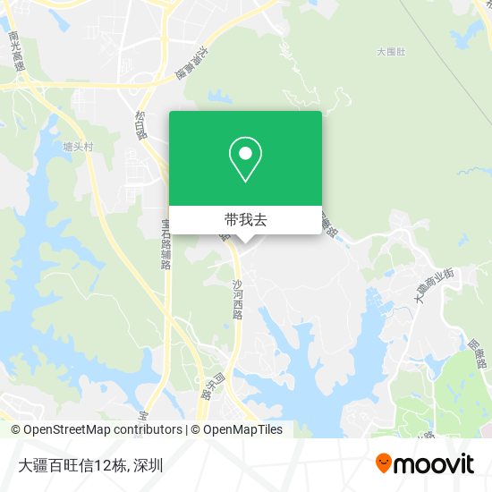 大疆百旺信12栋地图