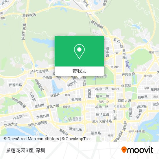 景莲花园B座地图