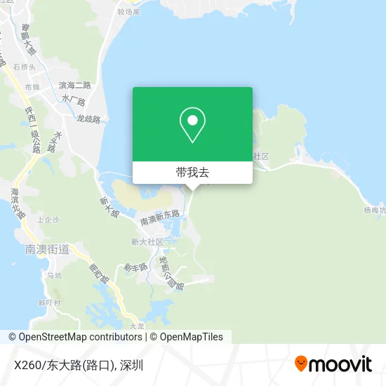 X260/东大路(路口)地图